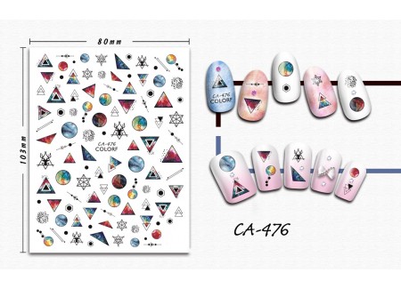 3D Nail Stickers - CA-476